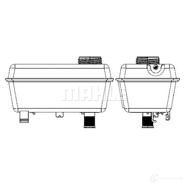 Расширительный бачок MAHLE ORIGINAL 7O WBFD9 1437588718 CRT 27 000S