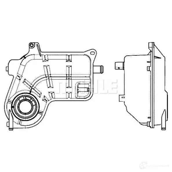 Расширительный бачок MAHLE ORIGINAL 1437588702 CRT 25 000S XX1OW C