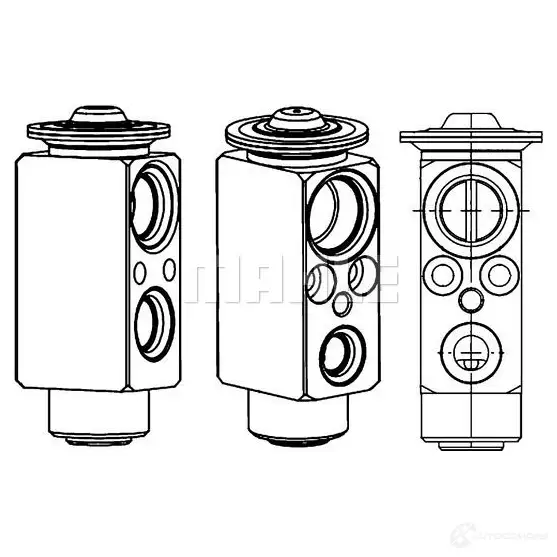 Расширительный клапан кондиционера MAHLE ORIGINAL L0 E9N AVE 79 000P 1437603163 - Изображение 1