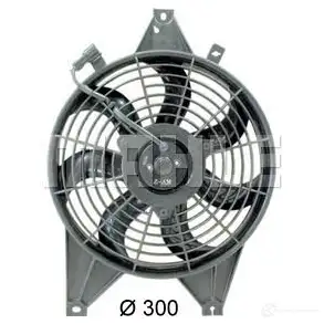 Вентилятор радиатора двигателя MAHLE ORIGINAL ACF 16 000P RYB TSK 1437629674 изображение 0