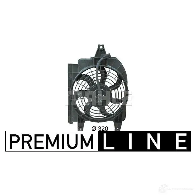 Вентилятор радиатора двигателя MAHLE ORIGINAL ULK3 O 1437629675 ACF 18 000P изображение 1