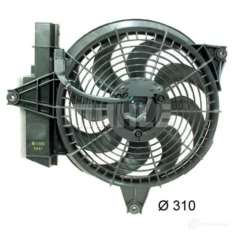 Вентилятор радиатора двигателя MAHLE ORIGINAL 1437629723 ACF 13 000P R61C J - Изображение 1