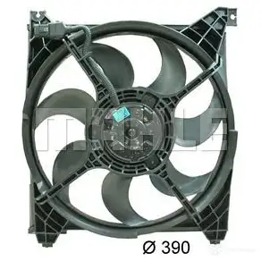 Вентилятор радиатора MAHLE ORIGINAL CFF 130 000P 1437636521 78S 6P изображение 0