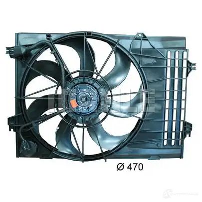 Вентилятор радиатора MAHLE ORIGINAL CFF 124 000P Y54 MSGF 1437636879 изображение 0