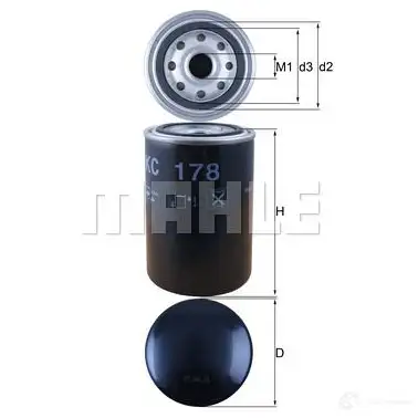 Топливный фильтр MAHLE ORIGINAL 7667147 3 2355573 KC 178 HKINS
