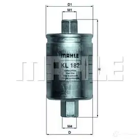 Топливный фильтр MAHLE ORIGINAL 798 58515 KL 182 2355752 RHYI2R