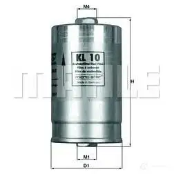 Топливный фильтр MAHLE ORIGINAL kl10 DTHA7H7 2355689 7763838 0 - Изображение 1