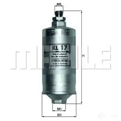 Топливный фильтр MAHLE ORIGINAL KL 17 776385 96 2355743 SM21P5
