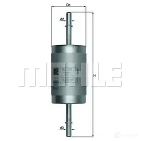 Топливный фильтр MAHLE ORIGINAL 798585 31 2355751 KL 181 VFXOE - Изображение 1