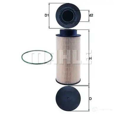 Топливный фильтр MAHLE ORIGINAL KX 182D 76832281 KX 182D ECO 2356004
