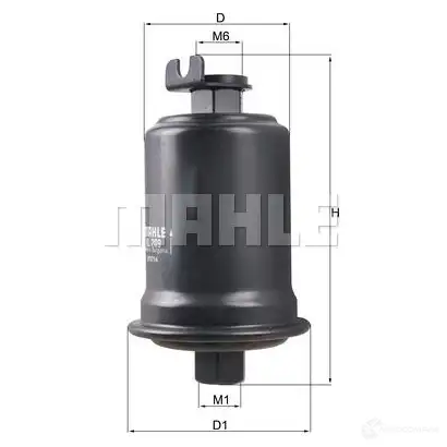 Топливный фильтр MAHLE ORIGINAL kl209 BO2PG8 2355772 78 444309