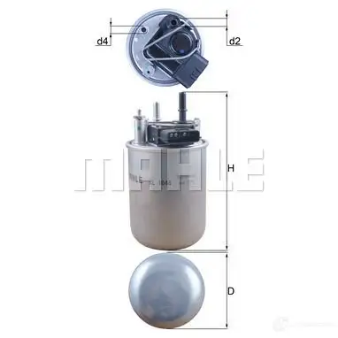 Топливный фильтр MAHLE ORIGINAL 1437605815 KL 1048 3YD PXN