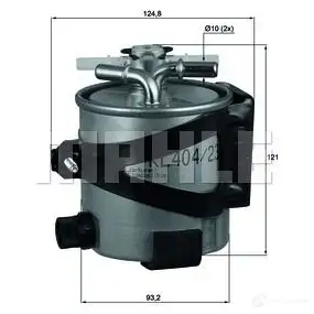 Топливный фильтр MAHLE ORIGINAL KLH 44/22 2355996 70 349801 23IJ7L9 изображение 0