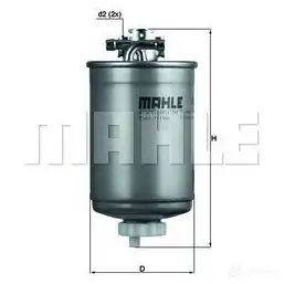 Топливный фильтр MAHLE ORIGINAL KL 77 7875 3311 YJTQN 2355945 изображение 0