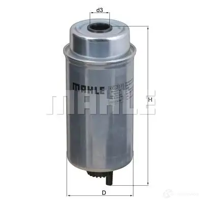Топливный фильтр MAHLE ORIGINAL 70329 169 RKNVEF 2355610 KC 227