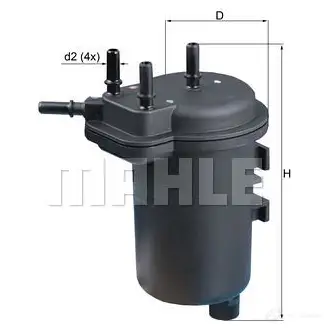 Топливный фильтр MAHLE ORIGINAL 7668 3148 KL 432 2NTGL 2355817 изображение 0