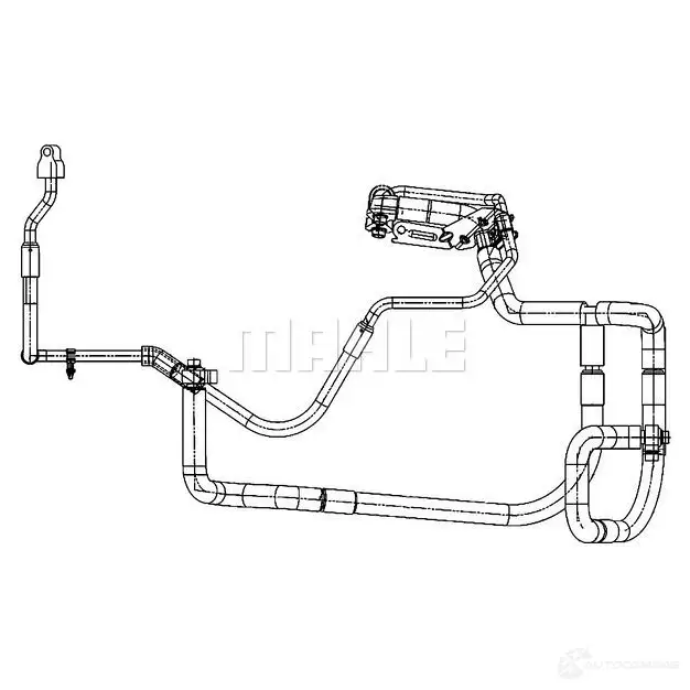 Трубка шланг кондиционера MAHLE ORIGINAL PSZ ZWL ap111000p 1437628815