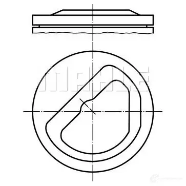Впускной клапан MAHLE ORIGINAL 2345614 4009026532423 013ve30303000 TQS VAD