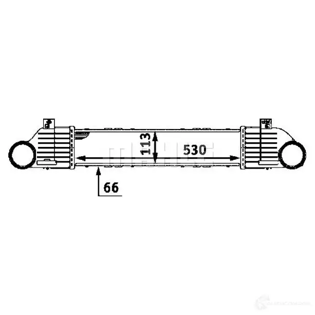 Интеркулер MAHLE ORIGINAL R SFSV CI 48 000P 1437991010 изображение 0
