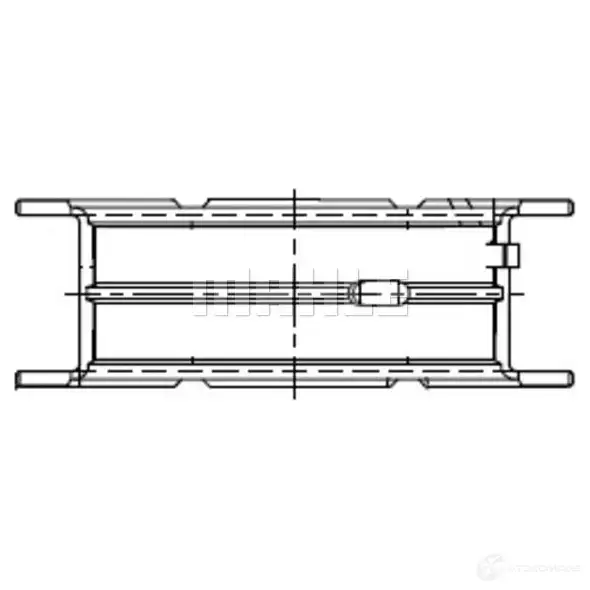 Вкладыши коренные MAHLE ORIGINAL ETL RJJR 1437633767 001 FL 21834 025 изображение 0