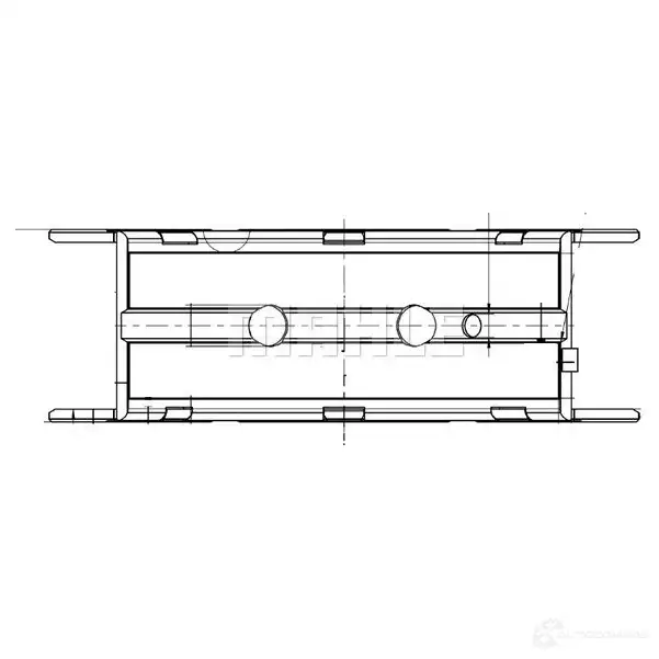 Вкладыши коренные MAHLE ORIGINAL 2344021 4009026948743 0T Q811 007 FL 21689 000 - Изображение 1