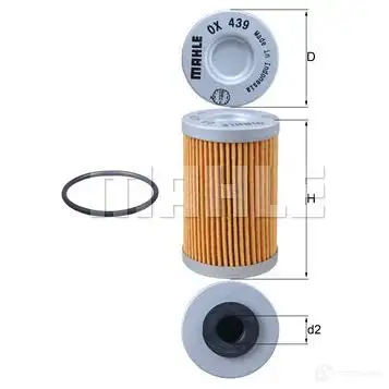 Масляный фильтр MAHLE ORIGINAL V3VGC 724073 57 OX 439D 2359927