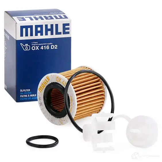 Масляный фильтр MAHLE ORIGINAL OX 416D2 2359911 OX 416D2 ECO 70514036 изображение 0