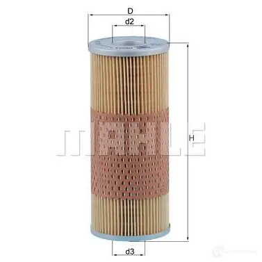 Масляный фильтр MAHLE ORIGINAL 777038 20 OX 59 2359947 EVOT8HZ