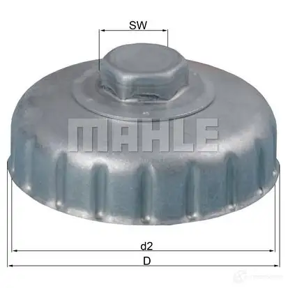 Ключ для масляного фильтра MAHLE ORIGINAL 2359740 OCS 3 FU8D9E 7980 4535 изображение 0