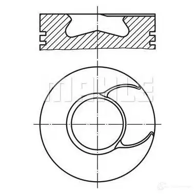 Поршень MAHLE ORIGINAL 4009026551608 1423553448 2130900 QO WA5
