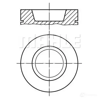 Поршень MAHLE ORIGINAL 2354418 229 27 00 79MHPR V 4009026735794