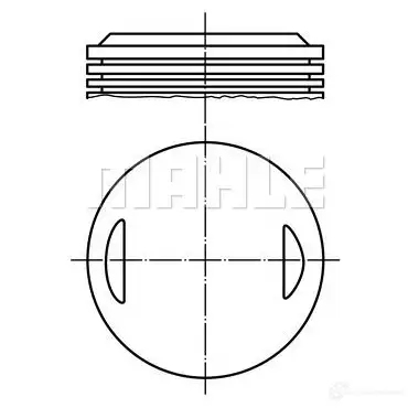 Поршень MAHLE ORIGINAL 2347991 0377801 SCIK1 56 11068 T