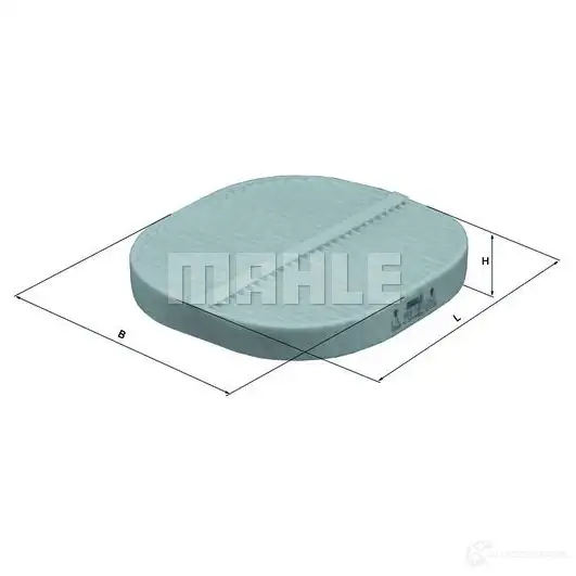 Салонный фильтр MAHLE ORIGINAL W55TL1 2356161 76 832091 LA 166