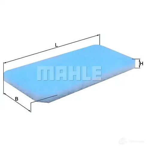 Салонный фильтр MAHLE ORIGINAL IFBGO6 72 419594 LAP 27 1194158157