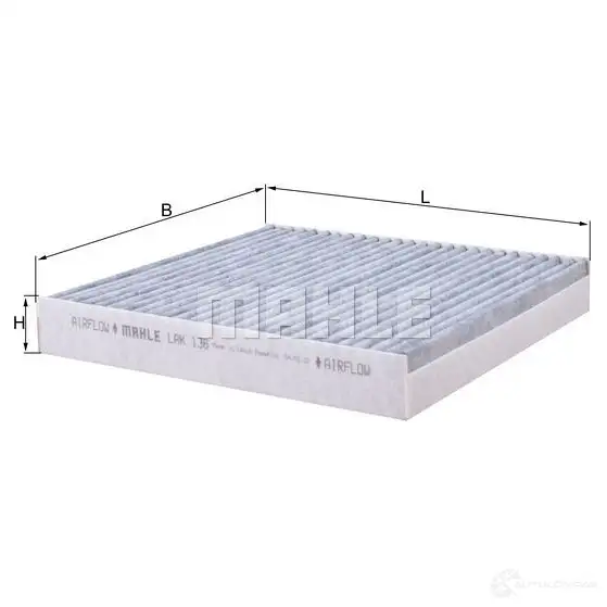 Салонный фильтр MAHLE ORIGINAL 76888291 2356467 LA 136 LAK 136