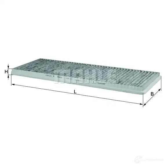 Салонный фильтр MAHLE ORIGINAL LA 11 76888754 LAK 11 2356450
