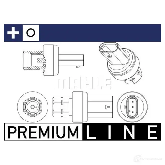 Датчик давления кондиционера MAHLE ORIGINAL 1437629434 CB QFQH ASE 13 000P изображение 1