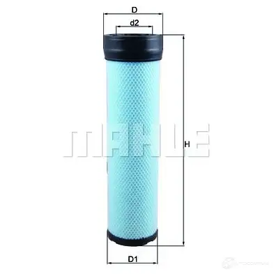 Дополнительный воздушный фильтр MAHLE ORIGINAL LXS 256 0CDAA 2358046 7683 1085