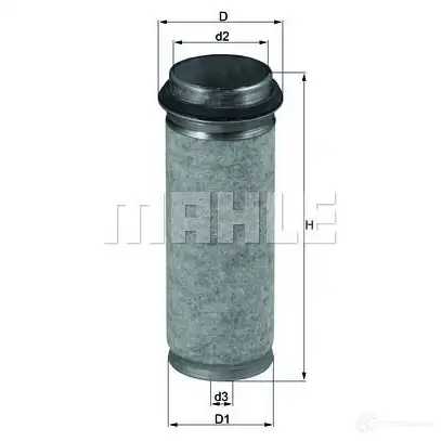Вторичный воздушный фильтр MAHLE ORIGINAL 2358069 AMWXRPD lxs61 7772 2929