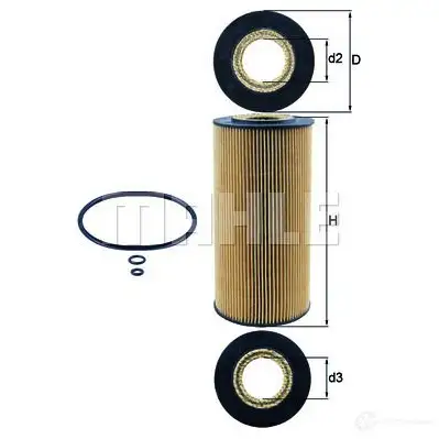 Стартер MAHLE ORIGINAL MS781 72444501 11139614 1194164018 - Изображение 1
