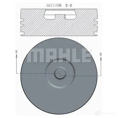 Стартер MAHLE ORIGINAL 72741804 1424929980 MS 714 11139527 - Изображение 1