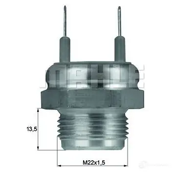 Датчик вентилятора радиатора MAHLE ORIGINAL 8.124.09.325 TSW 7D 2360439 708 08438 изображение 0