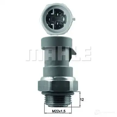 Датчик вентилятора радиатора MAHLE ORIGINAL TSW 66 OSQ8N 724210 61 2360432 изображение 0