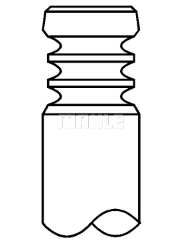 Впускной клапан MAHLE ORIGINAL 2345644 L BYUO 013 VE 31974 000