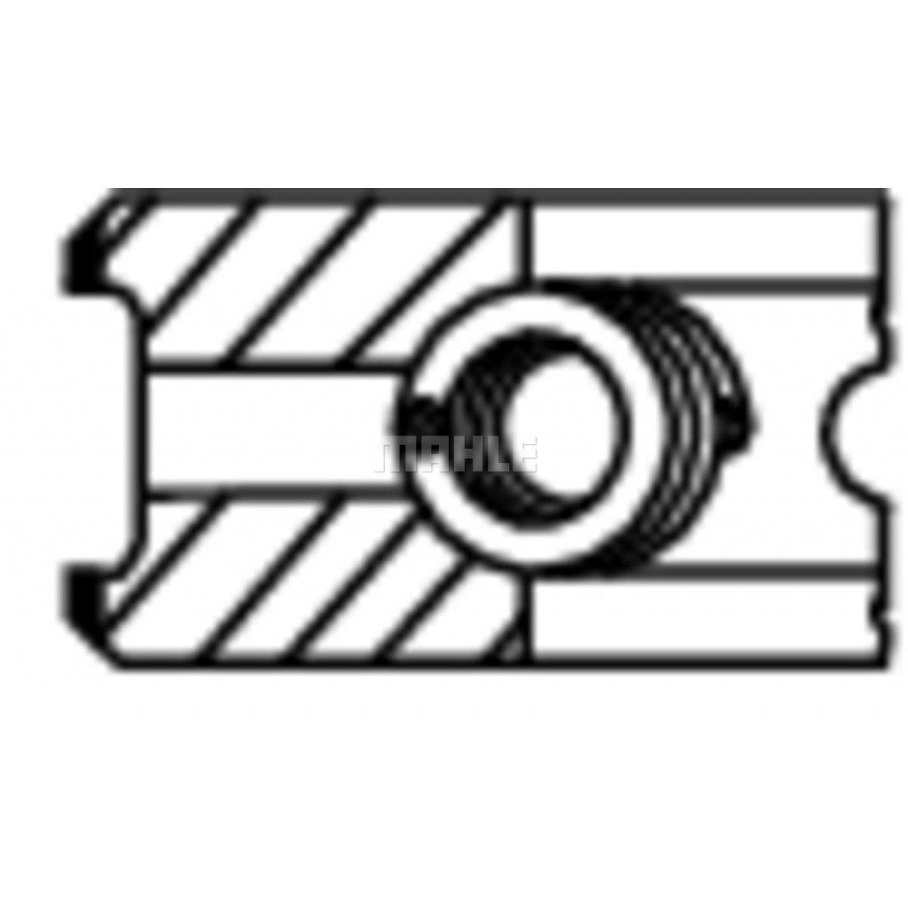 Комплект поршневых колец MAHLE ORIGINAL 013 RS 10102 0N2 JVL2D D 1440656330 изображение 2