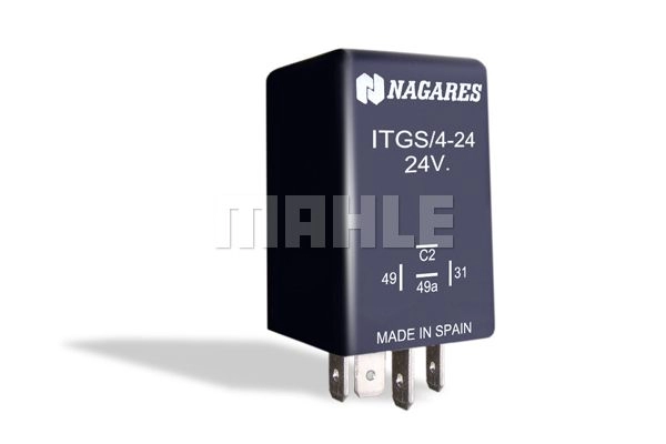 Реле указателя поворотов MAHLE ORIGINAL 1424433348 ITGS/4-24 MFL 24 724739 10 - Изображение 1