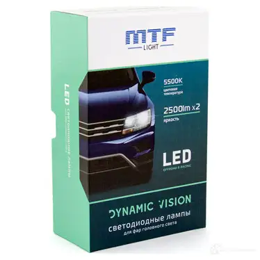Лампа светодиодная HB4 28 Вт 12 В 5500K MTF DVB4K5 35D0N QO 1439693055 изображение 0