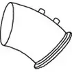 Выхлопная труба глушителя DINEX JYBRYJ L I5KBN 1938068 64548 изображение 0