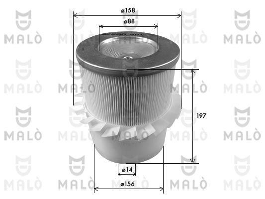Воздушный фильтр MALO QE7 GAHN 1500612 1424418660 изображение 0