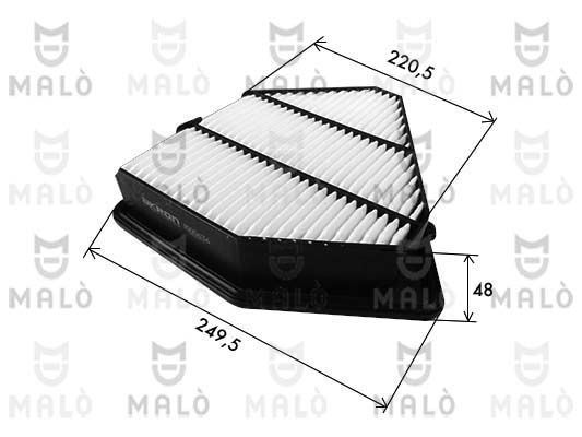 Воздушный фильтр MALO 1500636 S0BV4 7W 1440907221